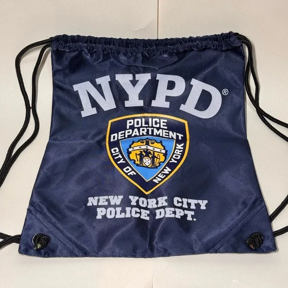 NYPD Drawstring Backpack - Picture 1 of 3